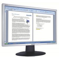 Monitor Second Hand Philips 220AW, 22 Inch LCD, 1680 x 1050, VGA, DVI