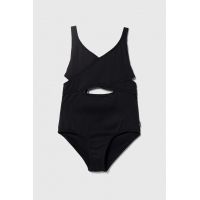 Abercrombie & Fitch costum de baie dintr-o bucată pentru copii culoarea negru