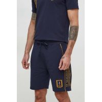 Aeronautica Militare pantaloni scurti barbati, culoarea albastru marin