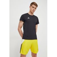 adidas Performance tricou de alergare Adizero culoarea negru, uni IN1156