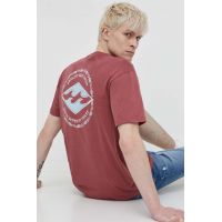 Billabong tricou din bumbac barbati, culoarea roz, cu imprimeu