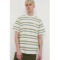 Dickies tricou din bumbac GLADE SPRING TEE SS barbati, culoarea alb, modelator, DK0A4YR1