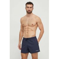 Abercrombie & Fitch pantaloni scurti de baie culoarea albastru marin