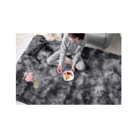 Covor Fluffy En-Gros, Super Pufos, 150 x 200, Gri Inchis
