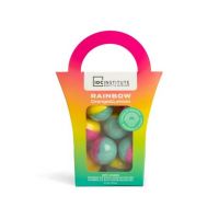Set 8 bile efervescente de baie Rainbow, IDC Institute 99025, 8 x 15g Engros