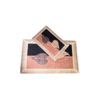 Set covoare baie 2 piese, antiderapante, 60x100/ 40x60 cm Engros