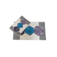 Set covoare baie 2 piese, antiderapante, 60x100/ 40x60 cm Engros
