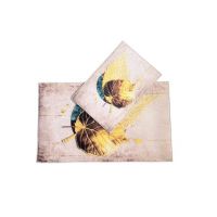 Set covoare baie 2 piese, antiderapante, 60x100/ 40x60 cm Engros