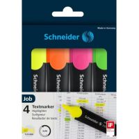 En-gros set 4 Textmarker Schneider Jobs