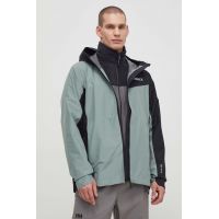 adidas TERREX geaca de ploaie Multi 2.5 L RAIN.RDY barbati, culoarea verde, IN4770
