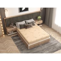 Saltea cu spuma poliuretanica Somnart Ortopedic Bio Cotton 140x200, inaltime 17 cm, ortopedica, husa detasabila si lavabila, fermitate medie