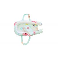 Baby Nest Somnart: Cosulet bebelusi + Salteluta 42x84x2 cm + Paturica 70x70 cm model Fluturi