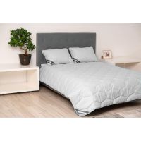 Pilota bumbac Somnart Bella 150x200cm, umplutura 200 g/mp, de vara, gri