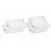 Set 2 perne 50x70 cm si 2 perne 70x70 cm HypoallergenicMed Somnart, microfibra matlasata