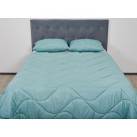 Pilota microfibra SomnART Coral Surf Spray Vernil, Fill 300 g/mp, 180x200 cm