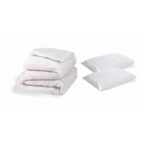 Set Confort Somnart pilota 200x220 cm + 2 perne 50x70 cm, microfibra