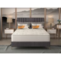 Saltea cu arcuri Silver Protect 4 HOTEL 90x200, inaltime 25 cm, ortopedica, duritate extra ferma