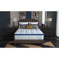 Saltea cu arcuri Somnomed Complete Care 4Family 140x200, înălțime 26 cm, spumă cu memorie, husa tratament antifungic, fermitate mediu-tare, sistem aerisire 3D