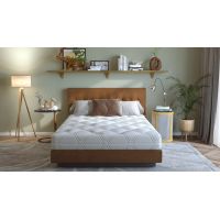 Saltea cu spumă poliuretanică Somnart HypoallergenicMed Antibacteria, 180x200, înălțime 18 cm, antibacterii, husă detașabilă cu fermoar, fermitate medie