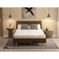 Saltea cu spumă poliuretanică SOMNART HypoallergenicMed PolyCotton 100x200, înălțime 16 cm, hipoalergenică, husă detașabilă, fermitate medie
