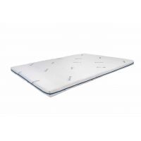 Topper 140x200, SomnoMed Antiacaria, pentru alergici, H 7cm, husa detasabila si lavabila