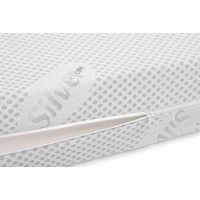 Husa Saltea Silver Forte 140x200x20 cm, lavabila, cu fermoar