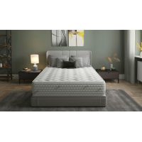 Saltea cu arcuri Pocket Somnomed Comfort Fit HoReCa 140x200, înălțime 30 cm, spumă cu memorie, husa tratament antifungic, fermitate mediu-tare