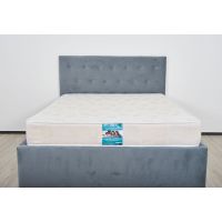 Saltea cu arcuri SomnART LETTO 90x200, înălțime 22 cm, ortopedică, husă matlasată, duritate medie-tare