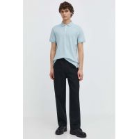 Abercrombie & Fitch tricou polo barbati, neted