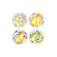 &k amsterdam un set de farfurii Plate Lemon Twig 4-pack