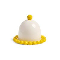 &k amsterdam vas pentru unt Butter Dish Perle Yellow