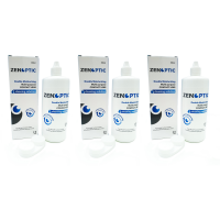 Solutie de curatare si intretinere lentile de contact ZENOPTIC Double Moisturizing 3 x 360 ml