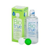 Solutie intretinere lentile de contact Biotrue 300 ml + suport lentile cadou