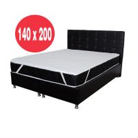 Set Saltea Superortopedica Lux Praga 140x200 plus Husa hipoalergenica