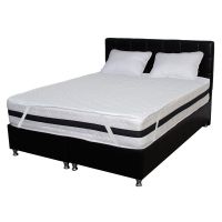 Set Saltea Superortopedica Tulip 140x200x30 plus 2 perne microfibra 50x70 plus Husa hipoalergenica