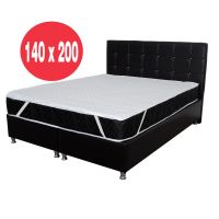 Set saltea superortopedica Lux Luna 140x200 plus Husa hipoalergenica