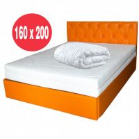 Saltea Ulise Standard Spring Comfort 160x200 plus pilota vara microfibra 180x200