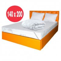 Set Avantaj saltea Helios Memory HR Zone Comfort 140x200 plus 2 perne plus Husa plus Pilota iarna microfibra 180x200