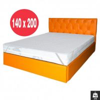 Set Saltea Zeus Memory Comfort Dodolut 140x200 plus husa hipoalergenica