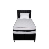 Set Saltea Super Lux Ortopedica 90x190x26 Iris plus 1 perna microfibra 50x70