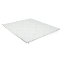 Top saltea 140x200 spuma 7 cm, husa detasabila, tratata cu Aloe Vera