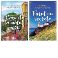 Pachet Santa Montefiore: 1. Casa de la malul marii; 2. Farul cu secrete