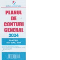 Planul de conturi general 2024. Conform OMF 2649/2024