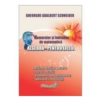 Memorator si indrumar de matematica. Algebra pentru liceu - Gheorghe Adalbert Schneider