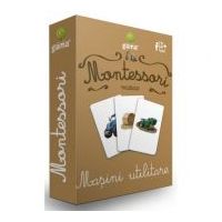 Carti de joc Montessori. Vocabular. Masini utilitare