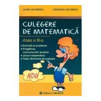 Culegere de matematica Clasa a 3-a - Liliana Diaconescu