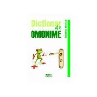 Dictionar de omonime - Marin Buca