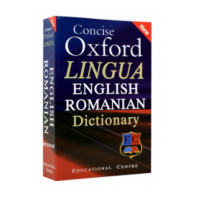 Concise OXFORD lingua English Romanian dictionary, paperback