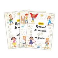 Rucsacul de vacanta 7-8 ani Desenam si coloram, ne jucam, activitati istete (Interior color)