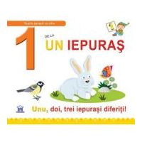 1 de la Un iepuras. Unu, doi, trei iepurasi diferiti! Necartonata - Greta Cencetti